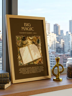 Big Magic Minimalist Book Poster by Elizabeth Gilbert – image 3