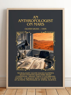 An Anthropologist on Mars Minimalist Book Poster by Oliver Sacks – image 2