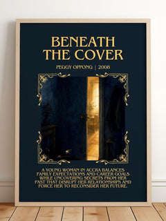 Beneath the cover Minimalist Book Poster by Peggy Oppong – image 2