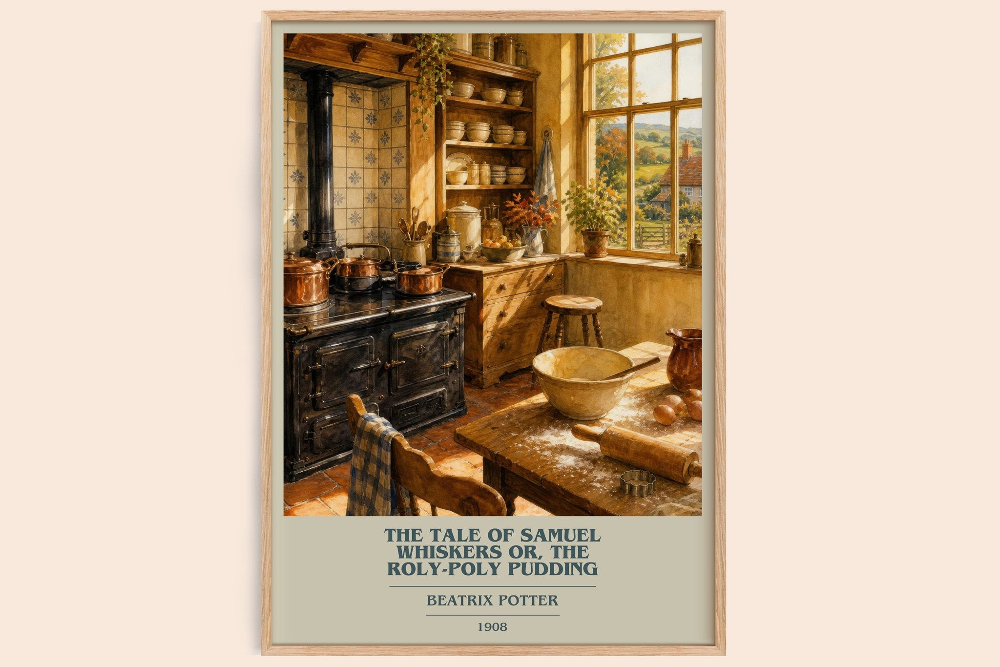 Tale Of Samuel Whiskers Or, The Roly-Poly Pudding Book Cover Poster –
