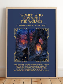 Women Who Run with the Wolves Minimalist Book Poster by C. Estés – image 2