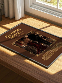 My Dark Romeo Minimalist Book Poster by L.J. Shen – image 4