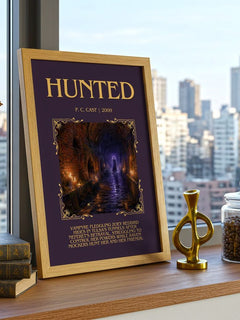 Hunted Minimalist Book Poster by P. C. Cast – image 3