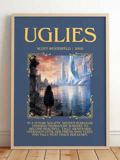 Uglies Minimalist Book Poster by Scott Westerfeld – image 2