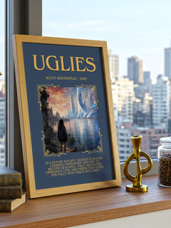 Uglies Minimalist Book Poster by Scott Westerfeld – image 3