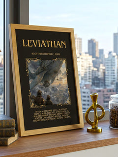 Leviathan Minimalist Book Poster by Scott Westerfeld – image 3