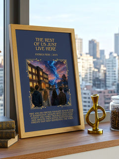 The rest of us just live here Minimalist Book Poster by Patrick Ness – image 3