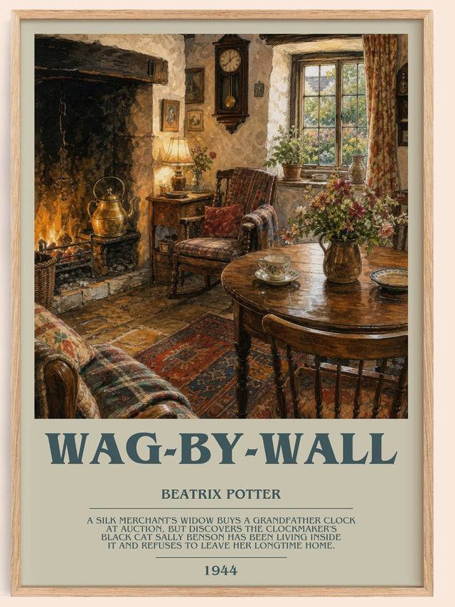 Wag-By-Wall Bookish Wall Art by Beatrix Potter