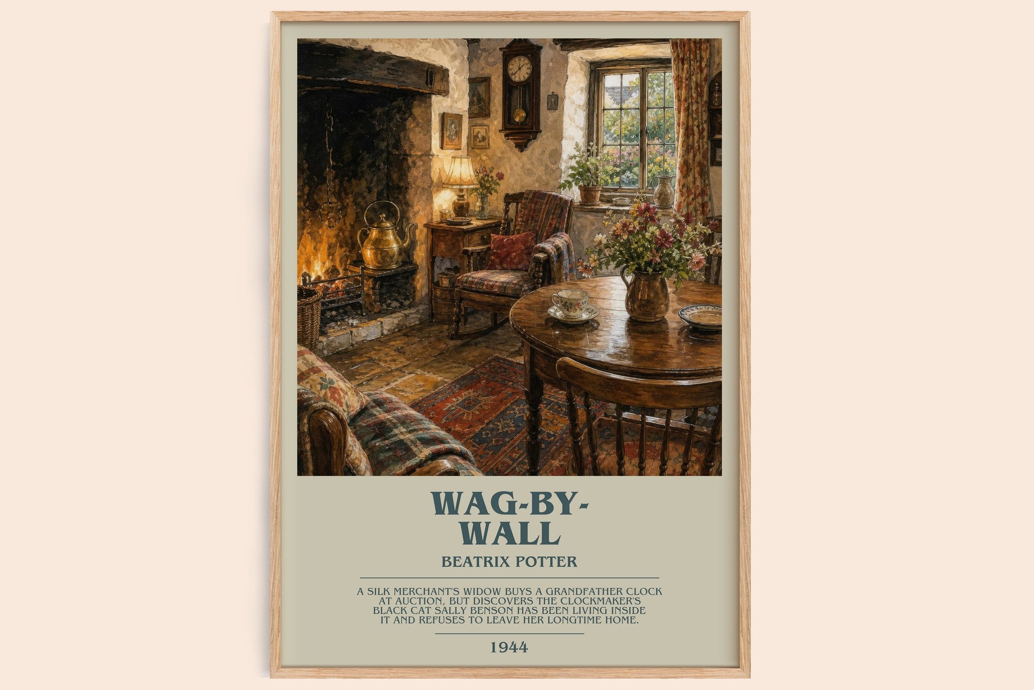 Wag-By-Wall Bookish Wall Art by Beatrix Potter