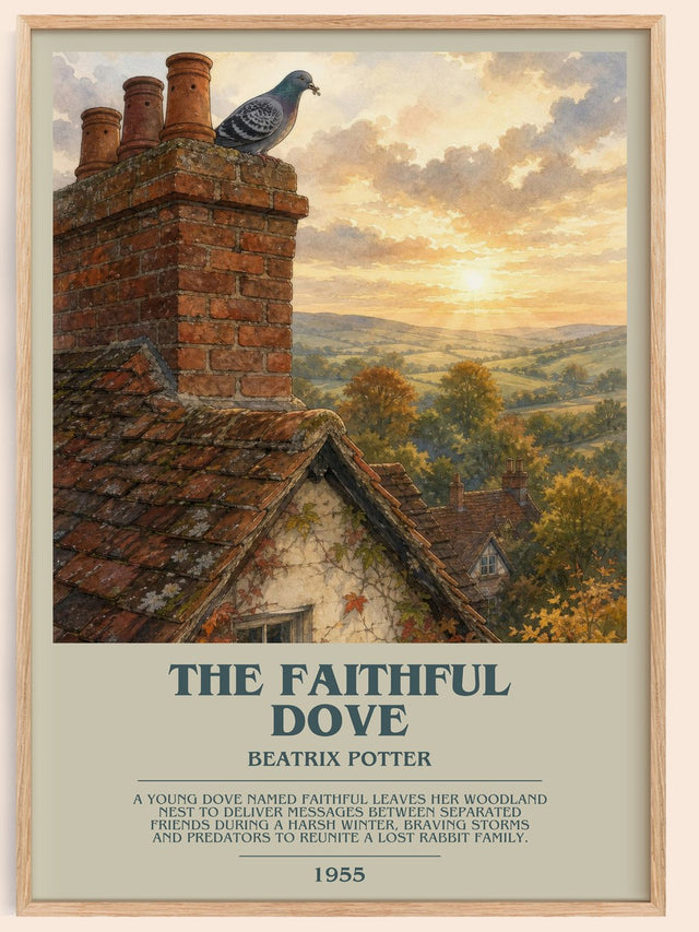 The Faithful Dove Bookish Wall Art by Beatrix Potter