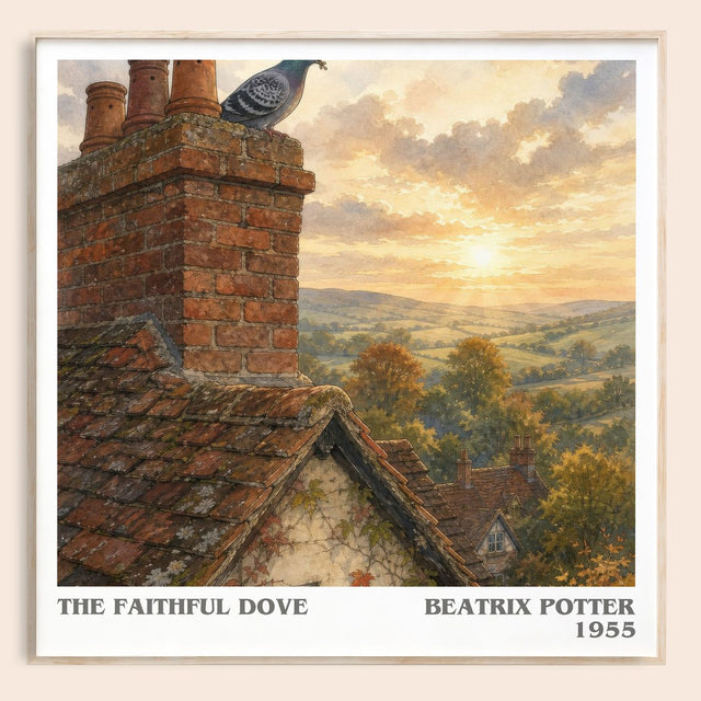 The Faithful Dove Literary Art Print by Beatrix Potter