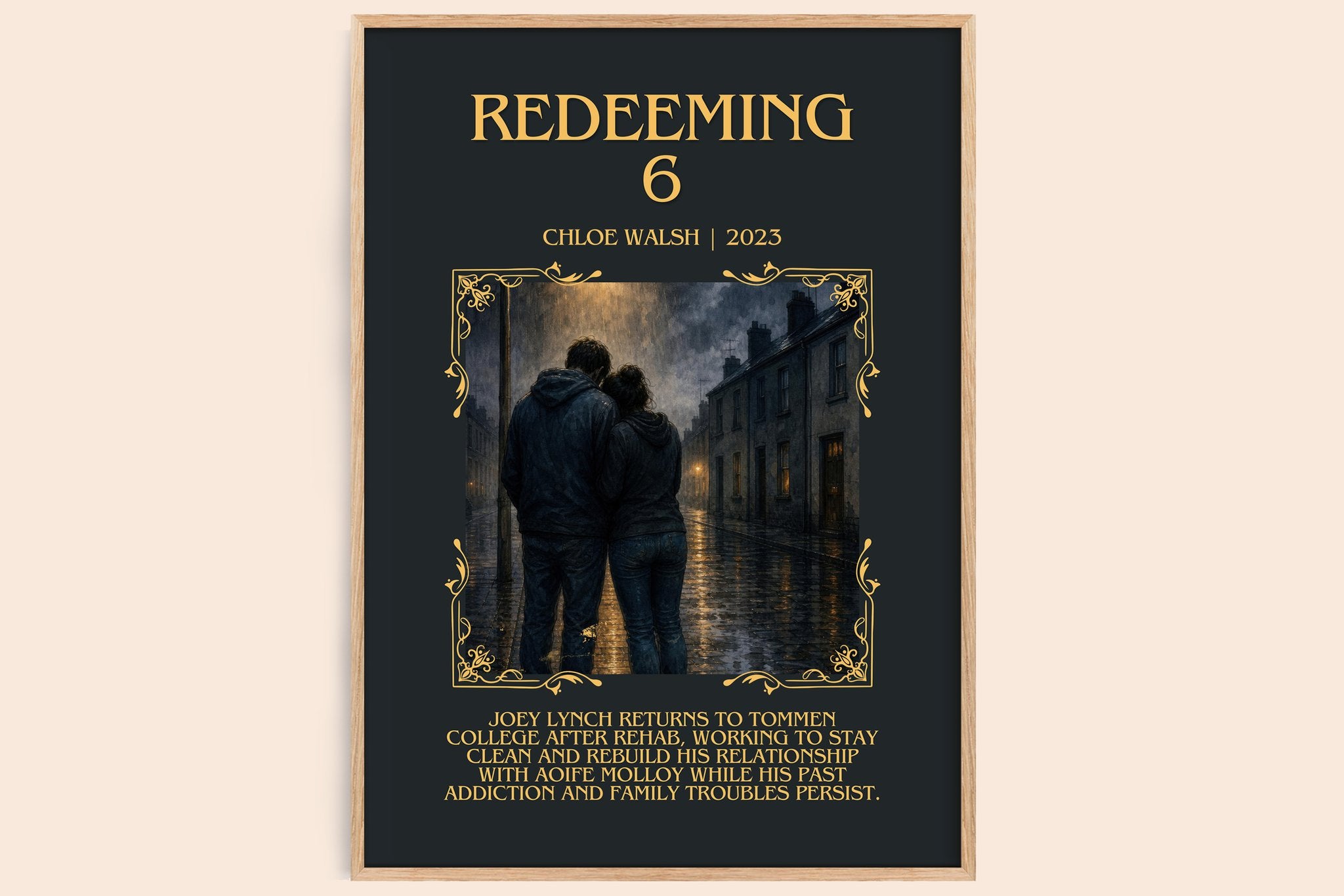 Redeeming 6 Minimalist Book Poster by Chloe Walsh