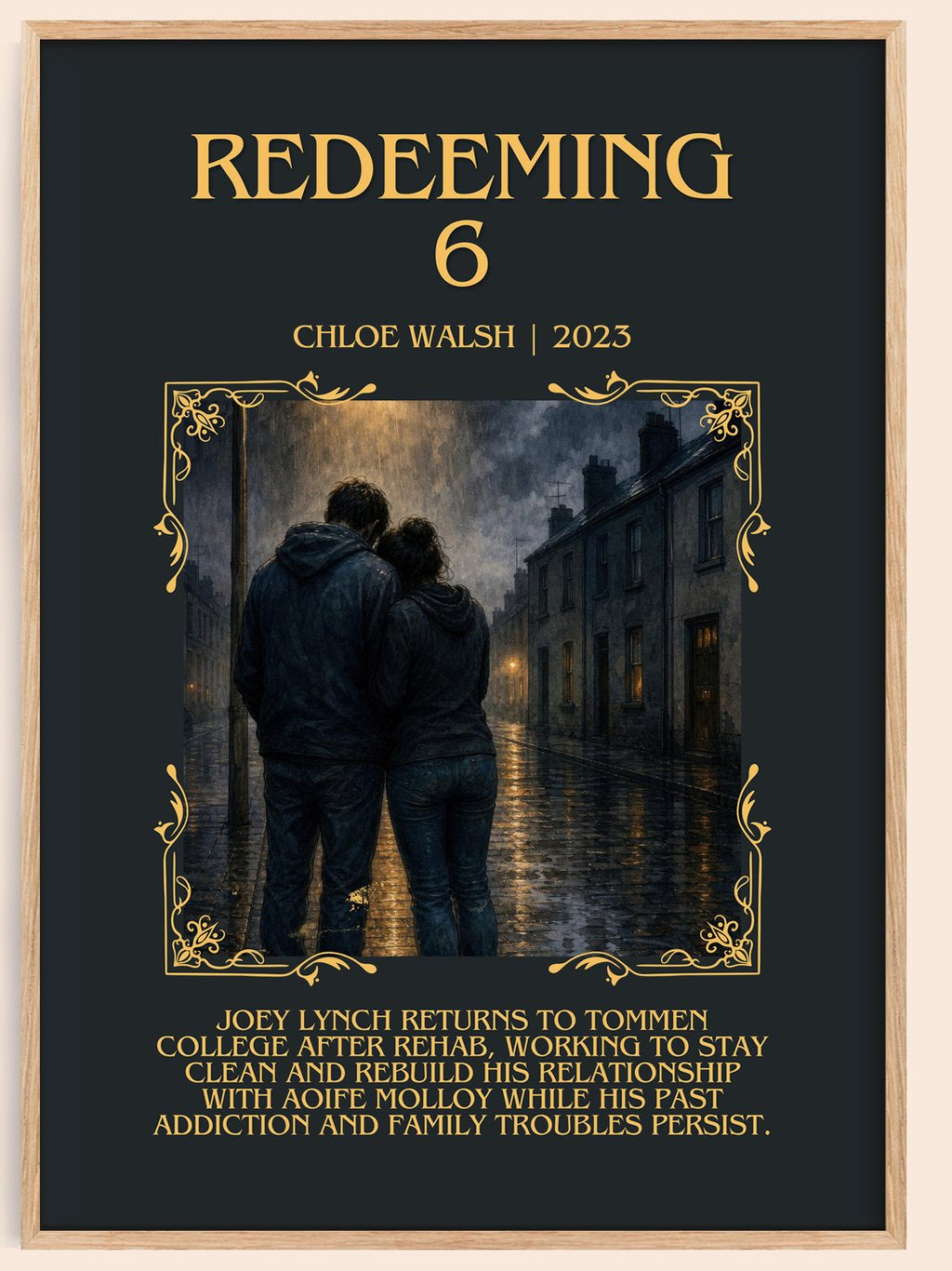 Redeeming 6 Minimalist Book Poster by Chloe Walsh – book poster