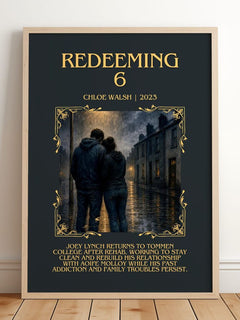 Redeeming 6 Minimalist Book Poster by Chloe Walsh – image 2