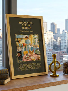 Thank You, Amelia Bedelia Minimalist Book Poster by Peggy Parish – image 3
