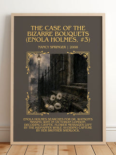 Case of the Bizarre Bouquets (Enola Holmes, #3) Minimalist Book – image 2