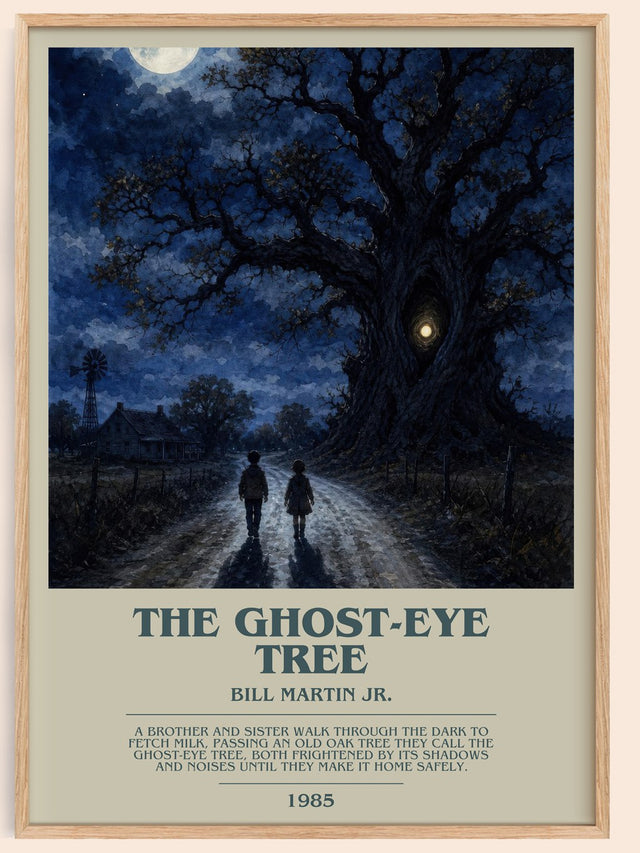 The Ghost-Eye Tree Bookish Wall Art by Bill Martin Jr.