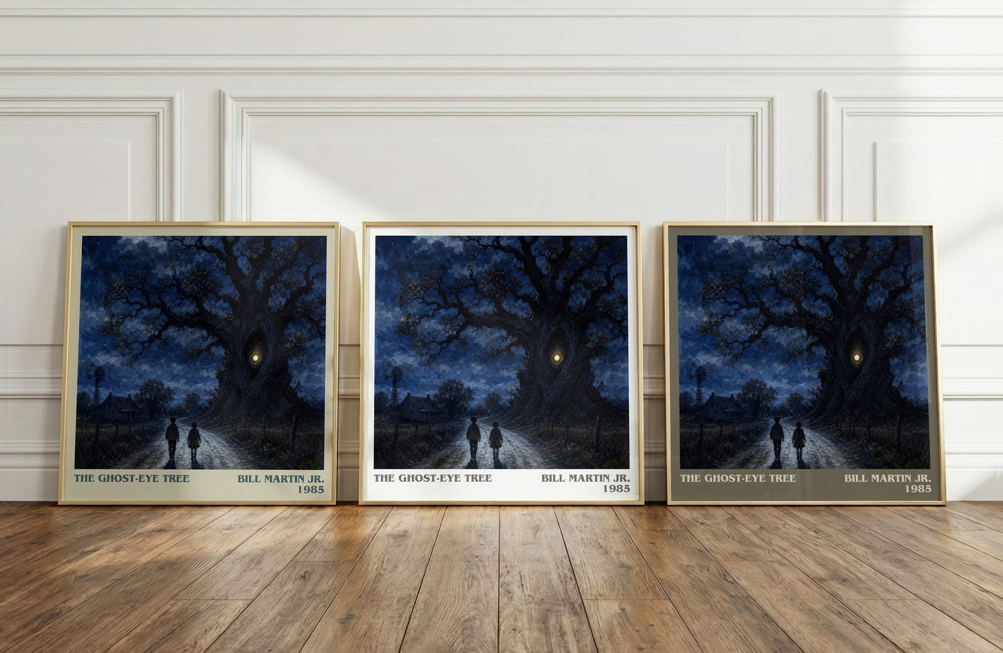 The Ghost-Eye Tree literary art print colour and style options – Bill Martin Jr. book art