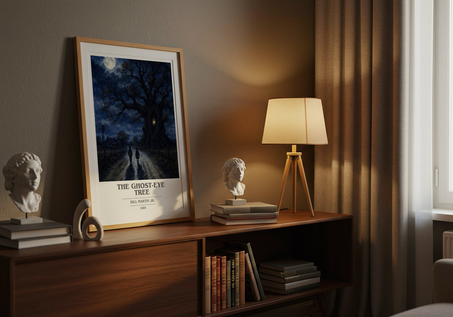 The Ghost-Eye Tree book cover book poster framed on wall – childrens wall art