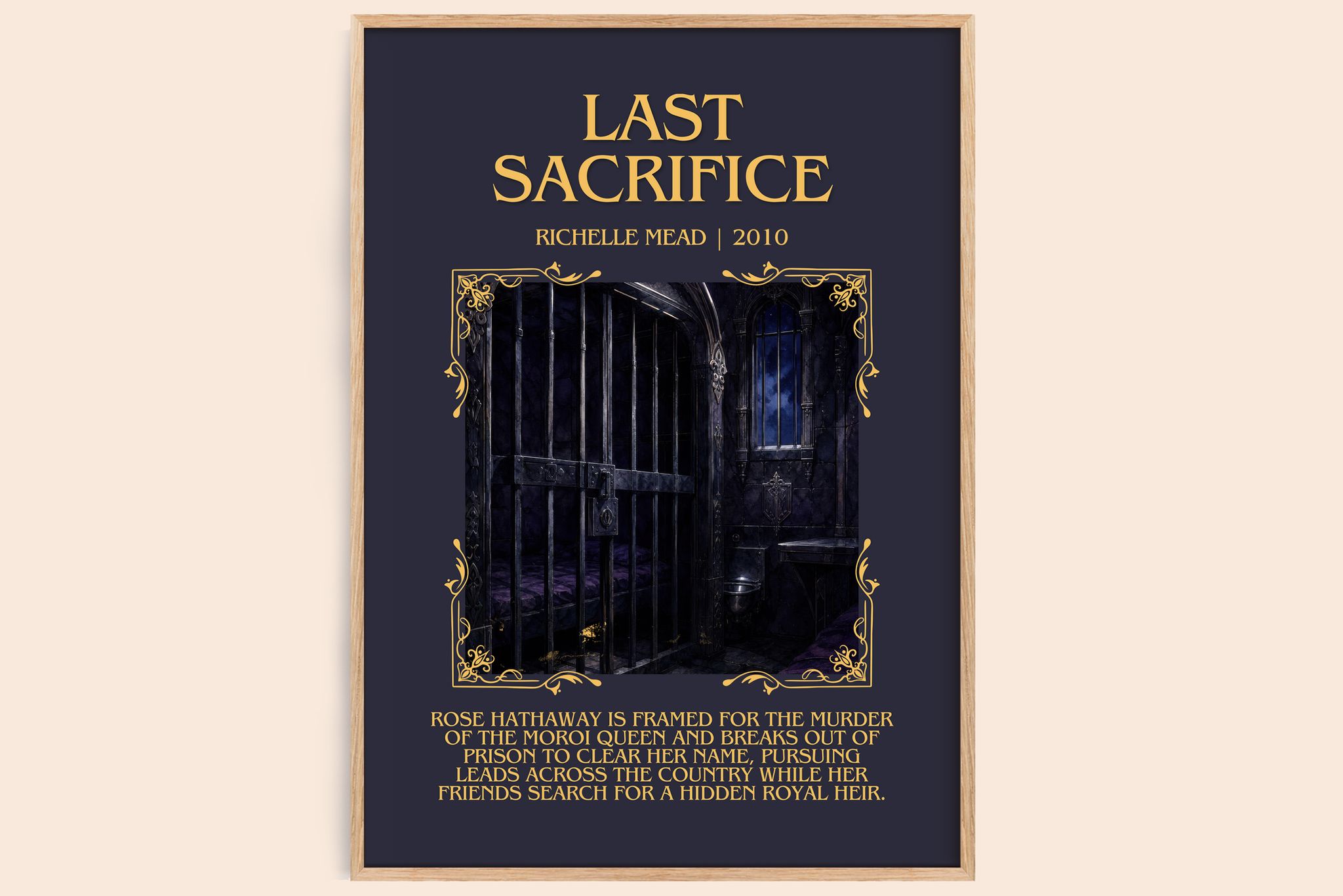 Last Sacrifice Minimalist Book Poster by Richelle Mead
