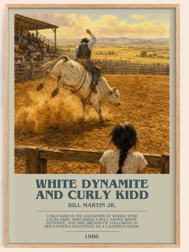 White Dynamite And Curly Kidd Bookish Wall Art by Bill Martin Jr.