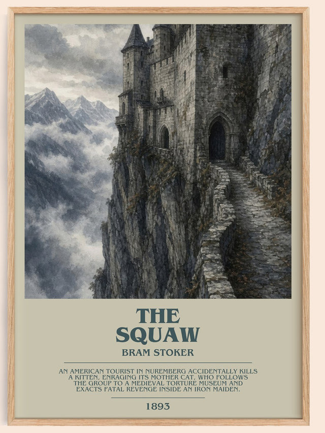 The Squaw Bookish Wall Art by Bram Stoker