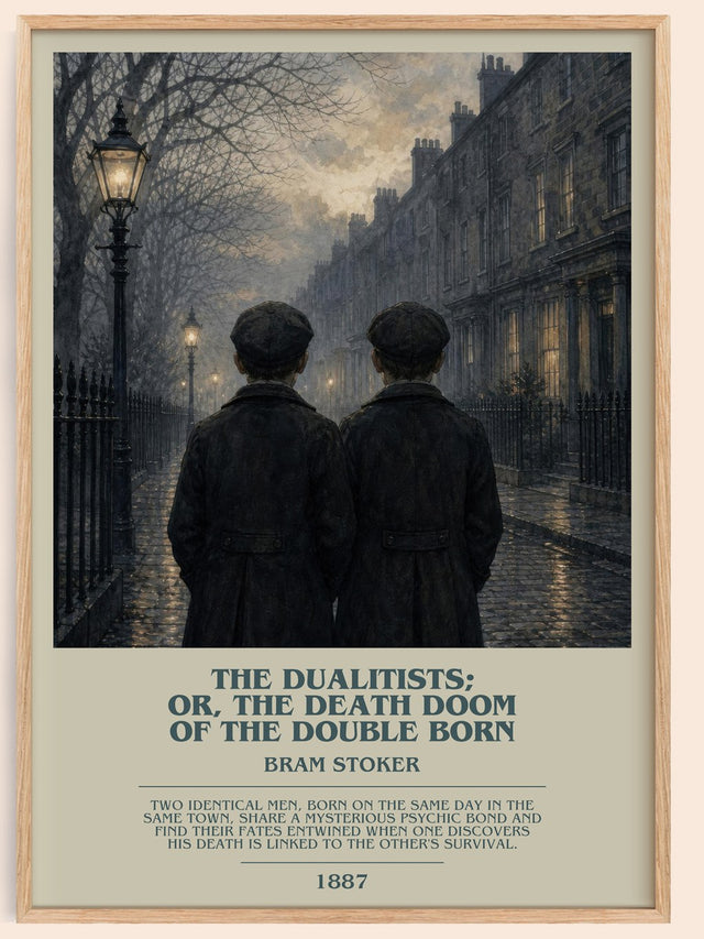 Dualitists; Or, The Death Doom Of The Double Born Bookish Wall Art –