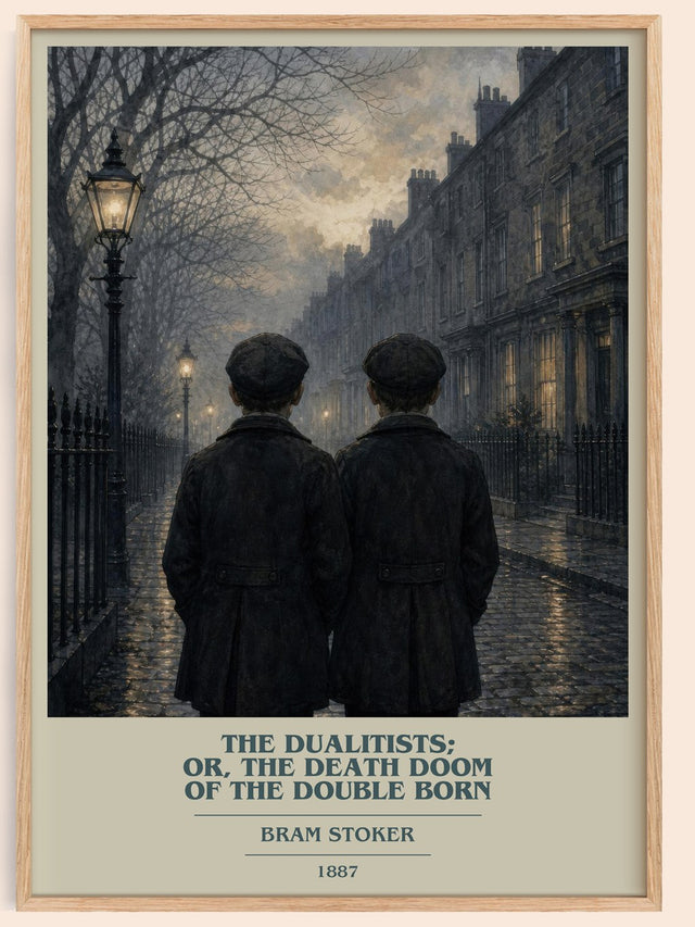 Dualitists; Or, The Death Doom Of The Double Born Book Cover Poster –