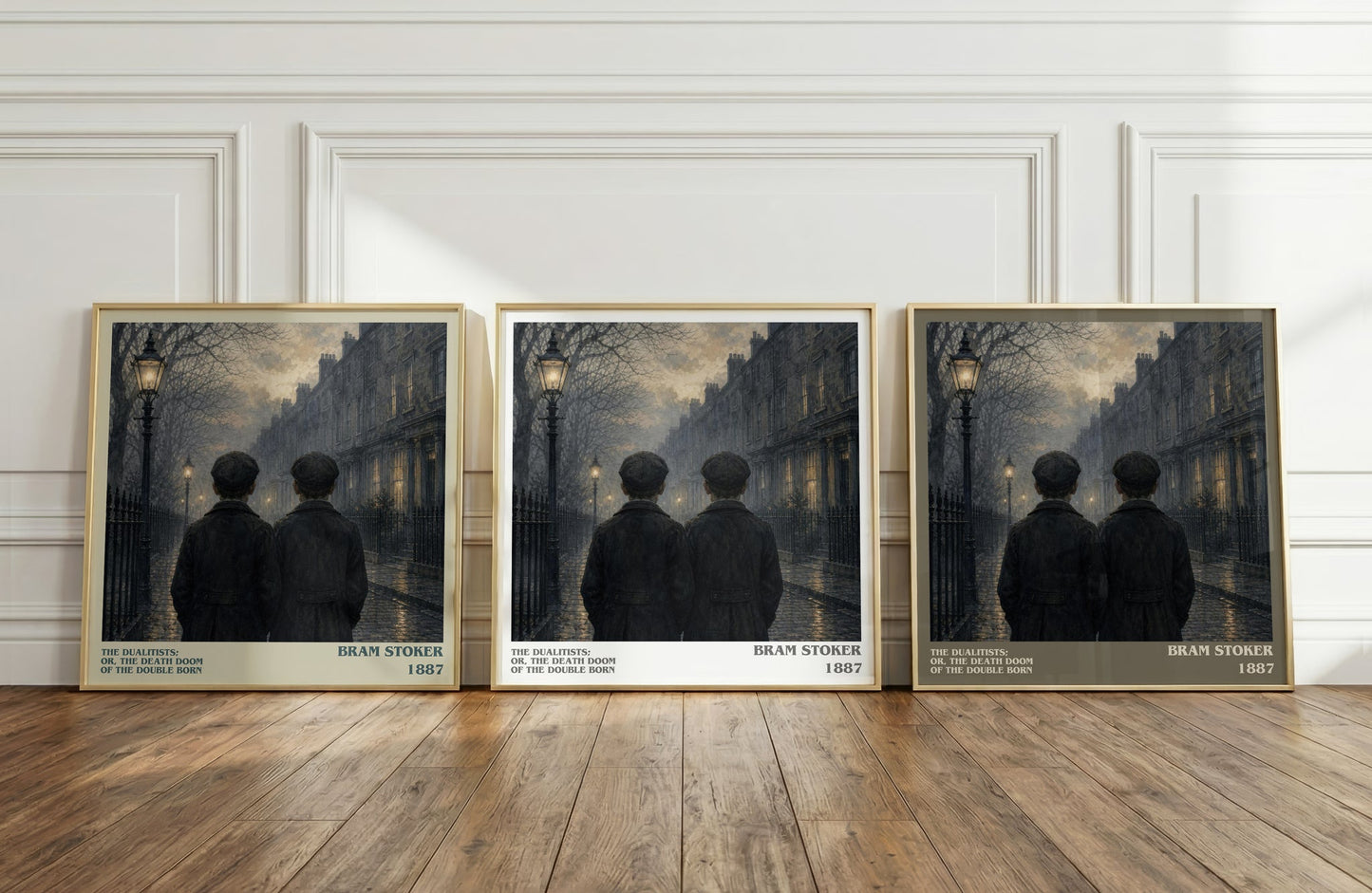The Dualitists; Or, The Death Doom Of The Double Born literary art print colour and style options – Bram Stoker book art