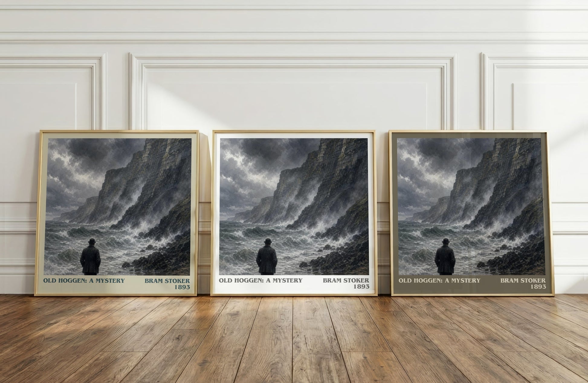 Old Hoggen: A Mystery literary art print colour and style options – Bram Stoker book art