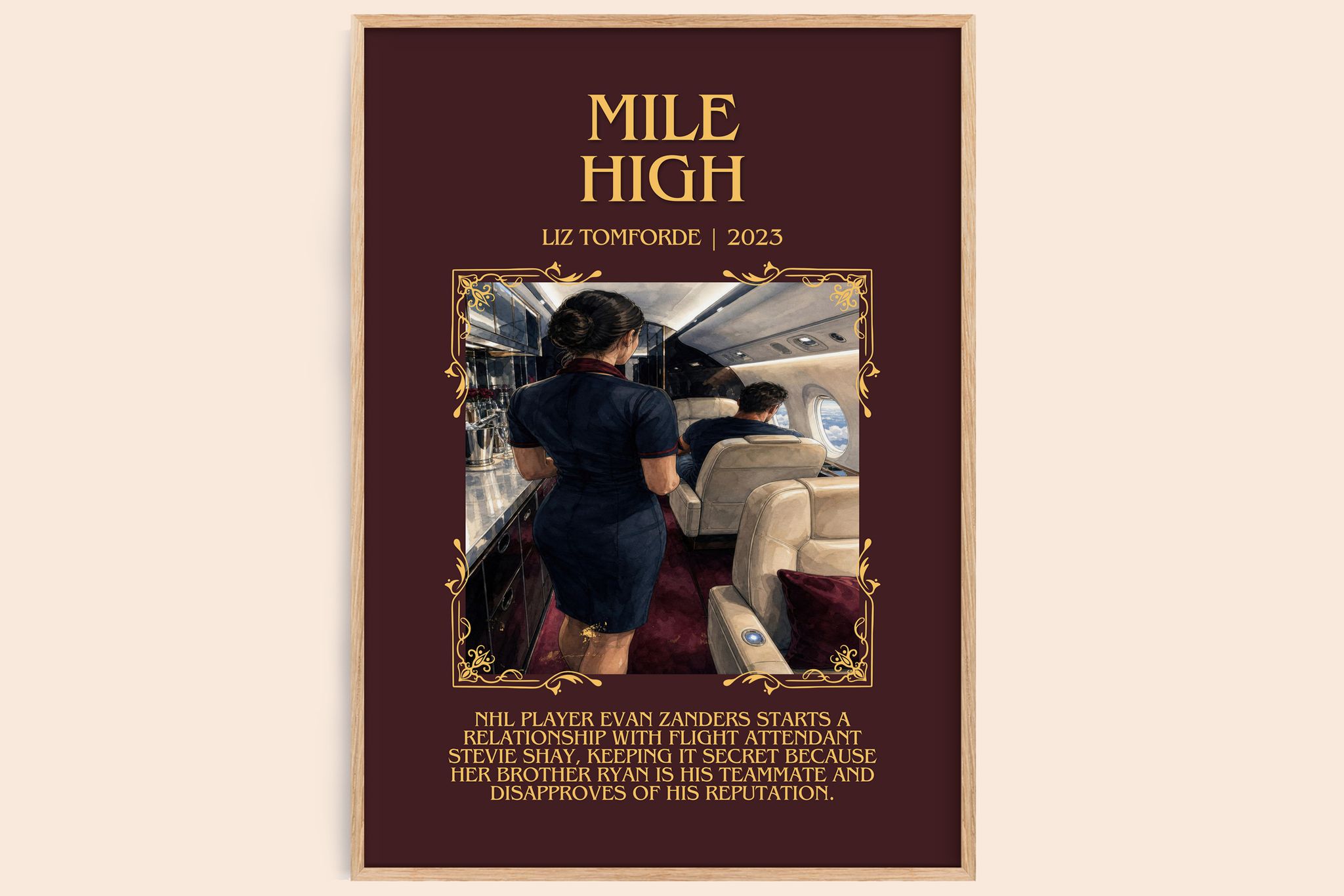 Mile High Minimalist Book Poster by Liz Tomforde