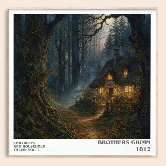Children'S And Household Tales: Vol. 1 Literary Art Print by B. Grimm