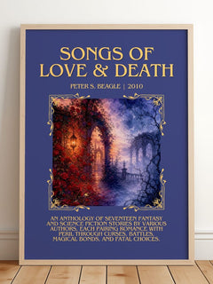 Songs of love & death Minimalist Book Poster by Peter S. Beagle – image 2
