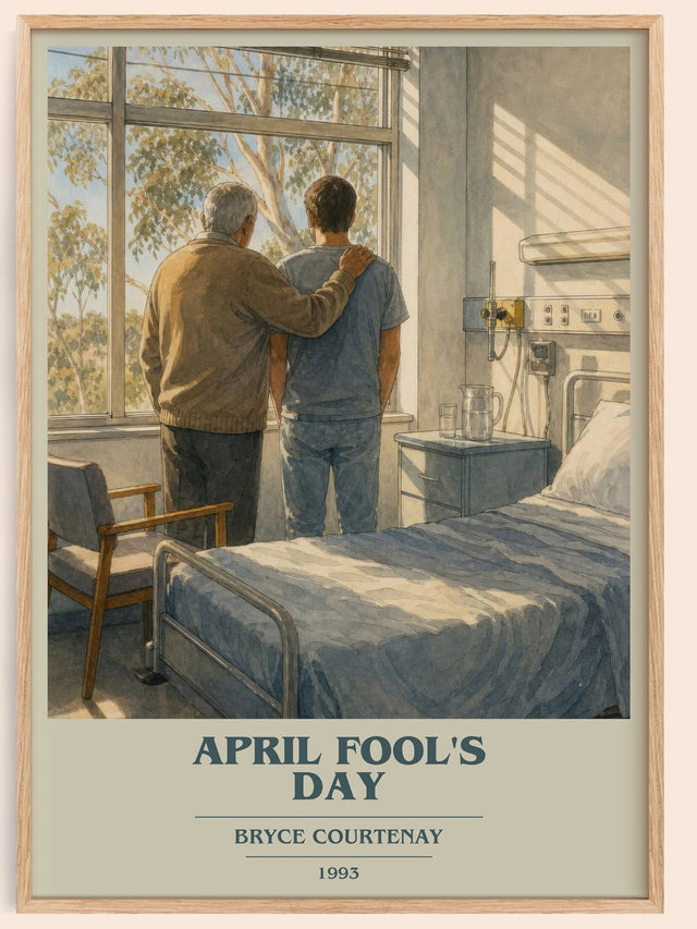 April Fool'S Day Book Cover Poster by Bryce Courtenay