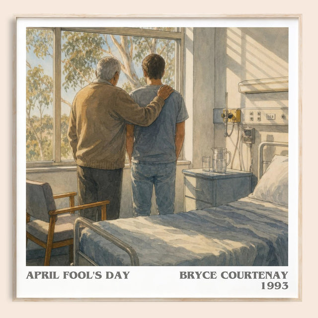April Fool'S Day Literary Art Print by Bryce Courtenay