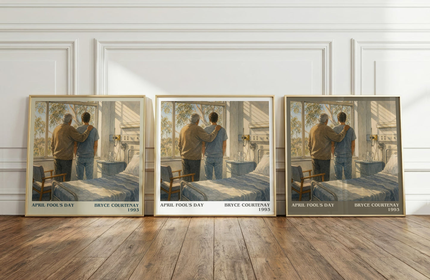 April Fool'S Day literary art print colour and style options – Bryce Courtenay book art