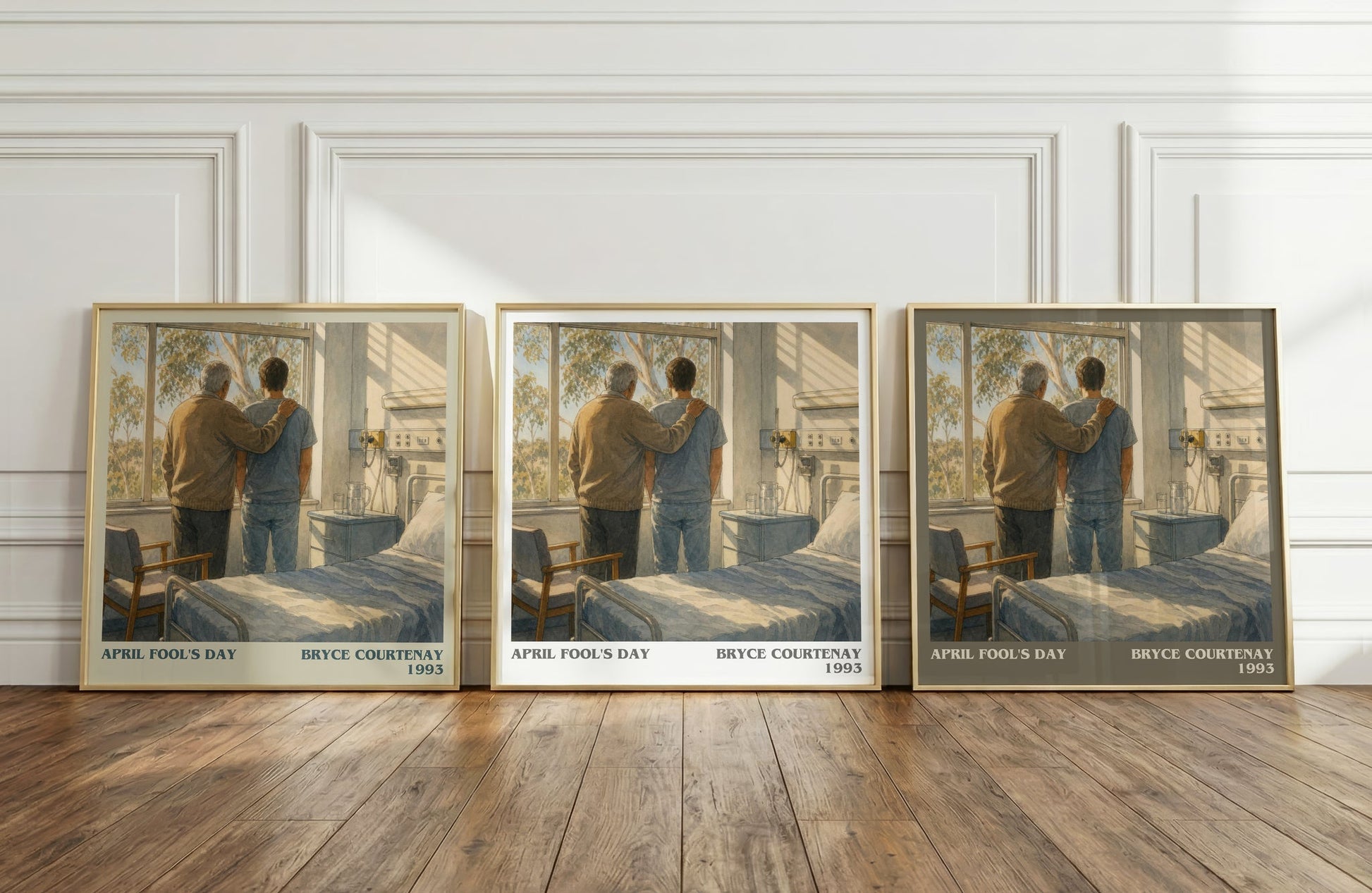 April Fool'S Day literary art print colour and style options – Bryce Courtenay book art