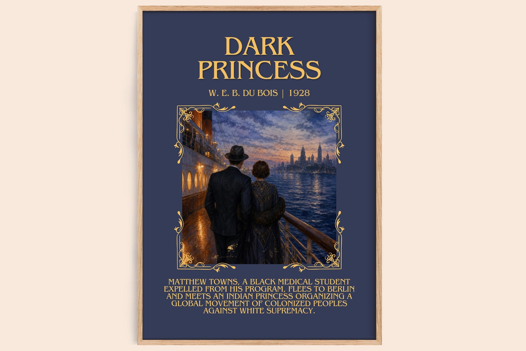 Dark princess Minimalist Book Poster by W. E. B. Du Bois