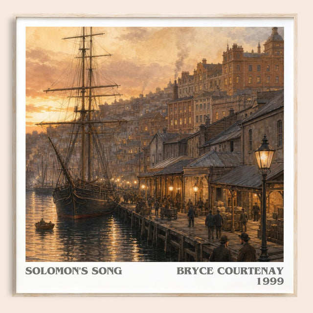 Solomon'S Song Literary Art Print by Bryce Courtenay