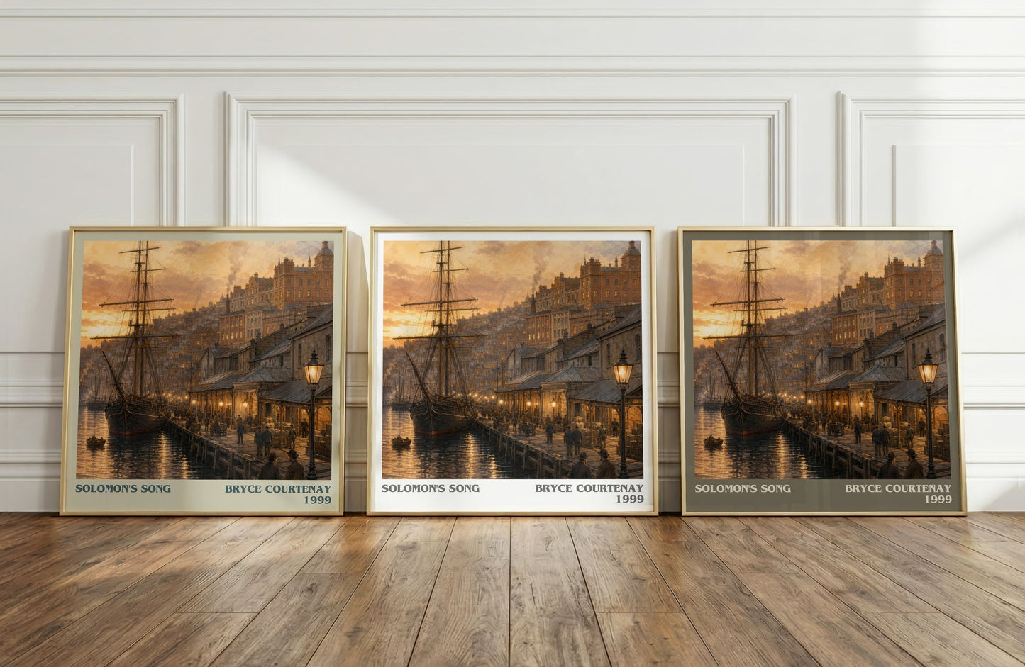 Solomon'S Song literary art print colour and style options – Bryce Courtenay book art