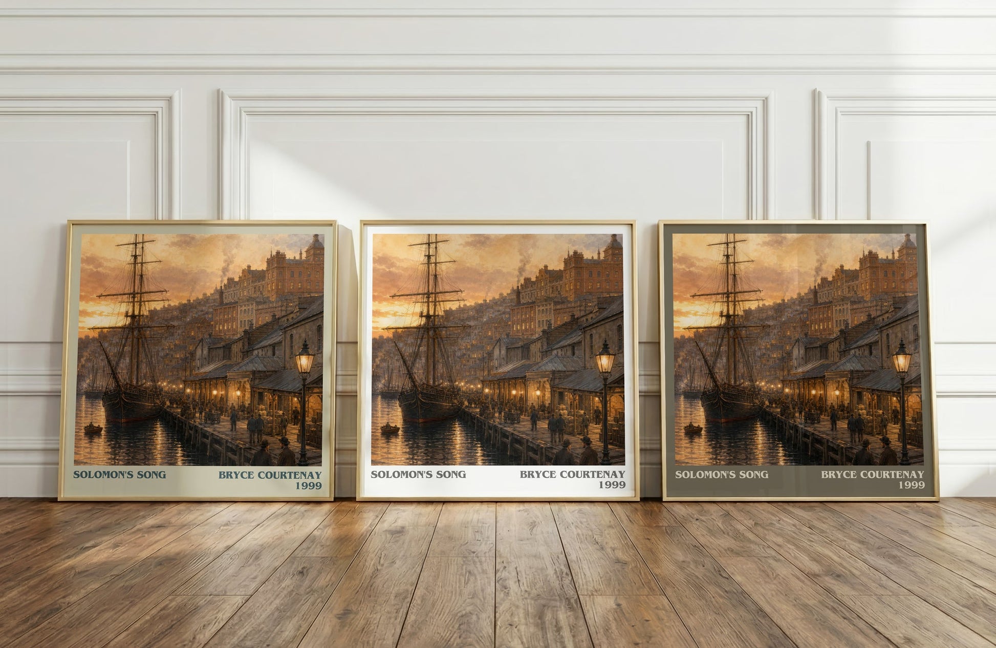 Solomon'S Song literary art print colour and style options – Bryce Courtenay book art