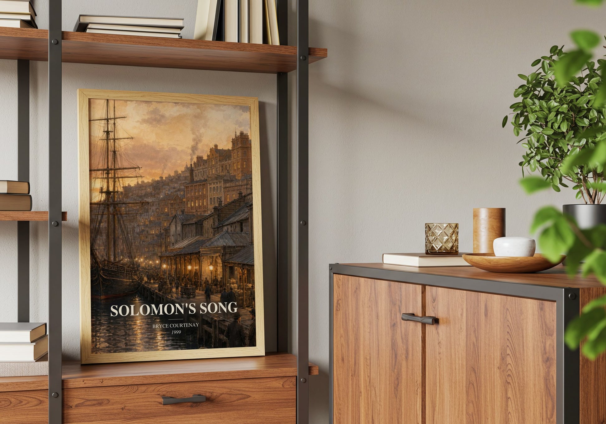 Solomon'S Song book watercolour illustration paper finish options – matte satin gloss