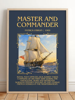 Master and Commander Minimalist Book Poster by Patrick O'Brian – image 2