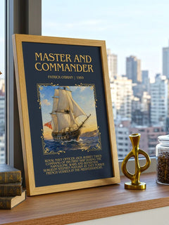 Master and Commander Minimalist Book Poster by Patrick O'Brian – image 3