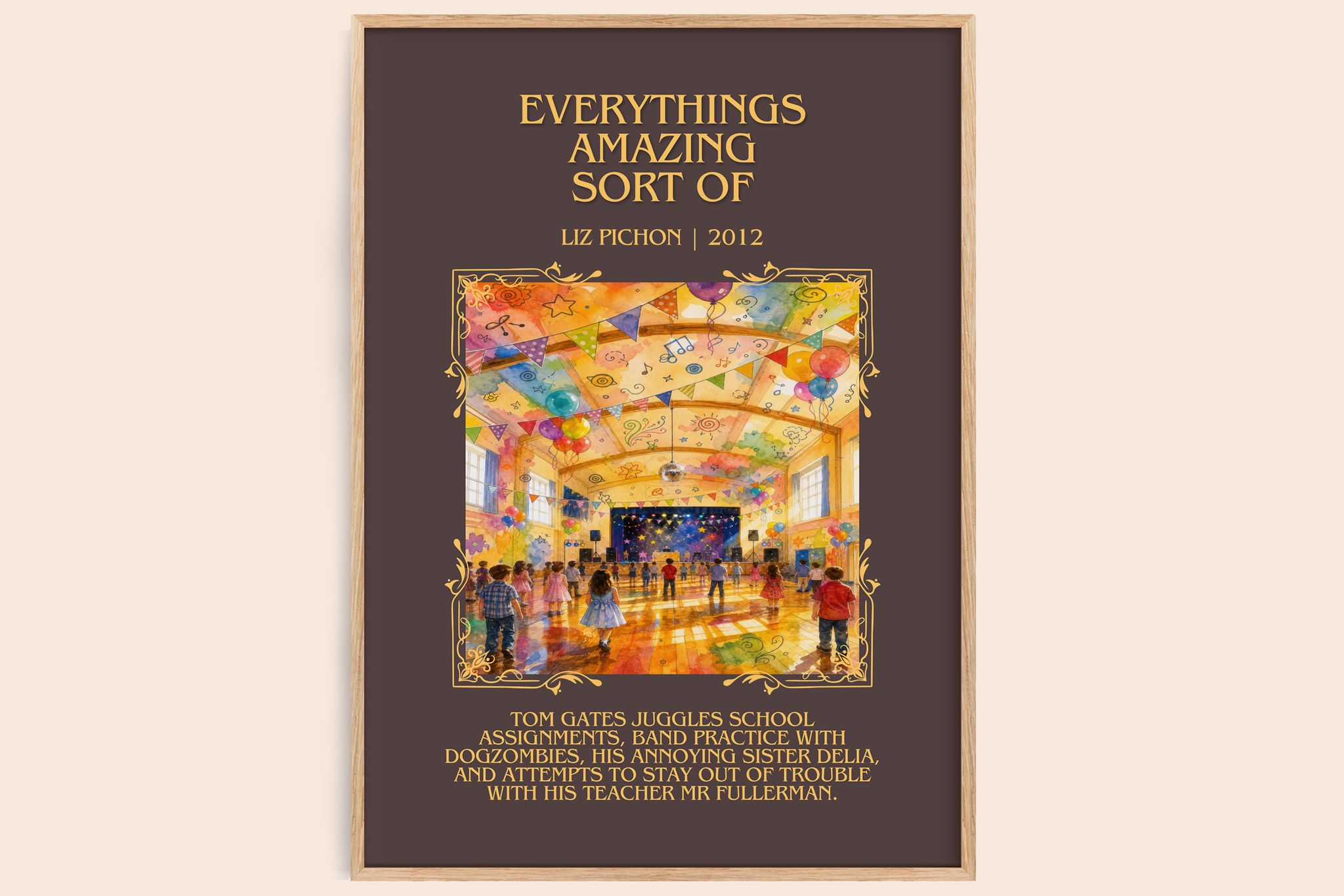 Everythings Amazing Sort Of Minimalist Book Poster by Liz Pichon