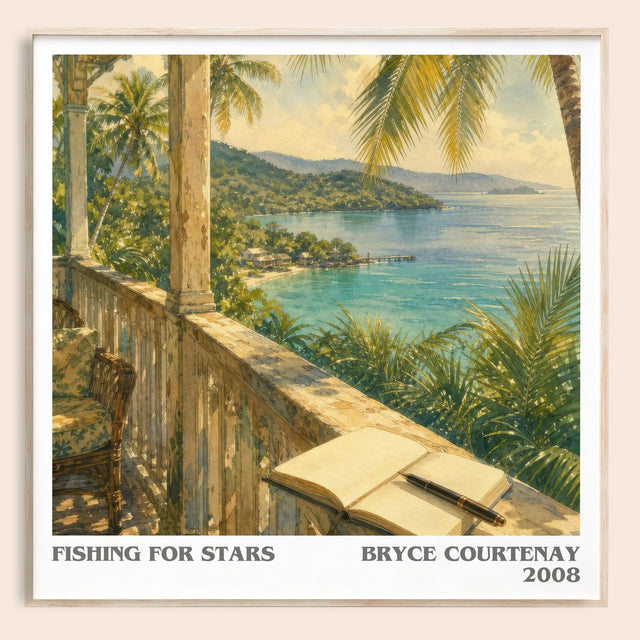 Fishing For Stars Literary Art Print by Bryce Courtenay