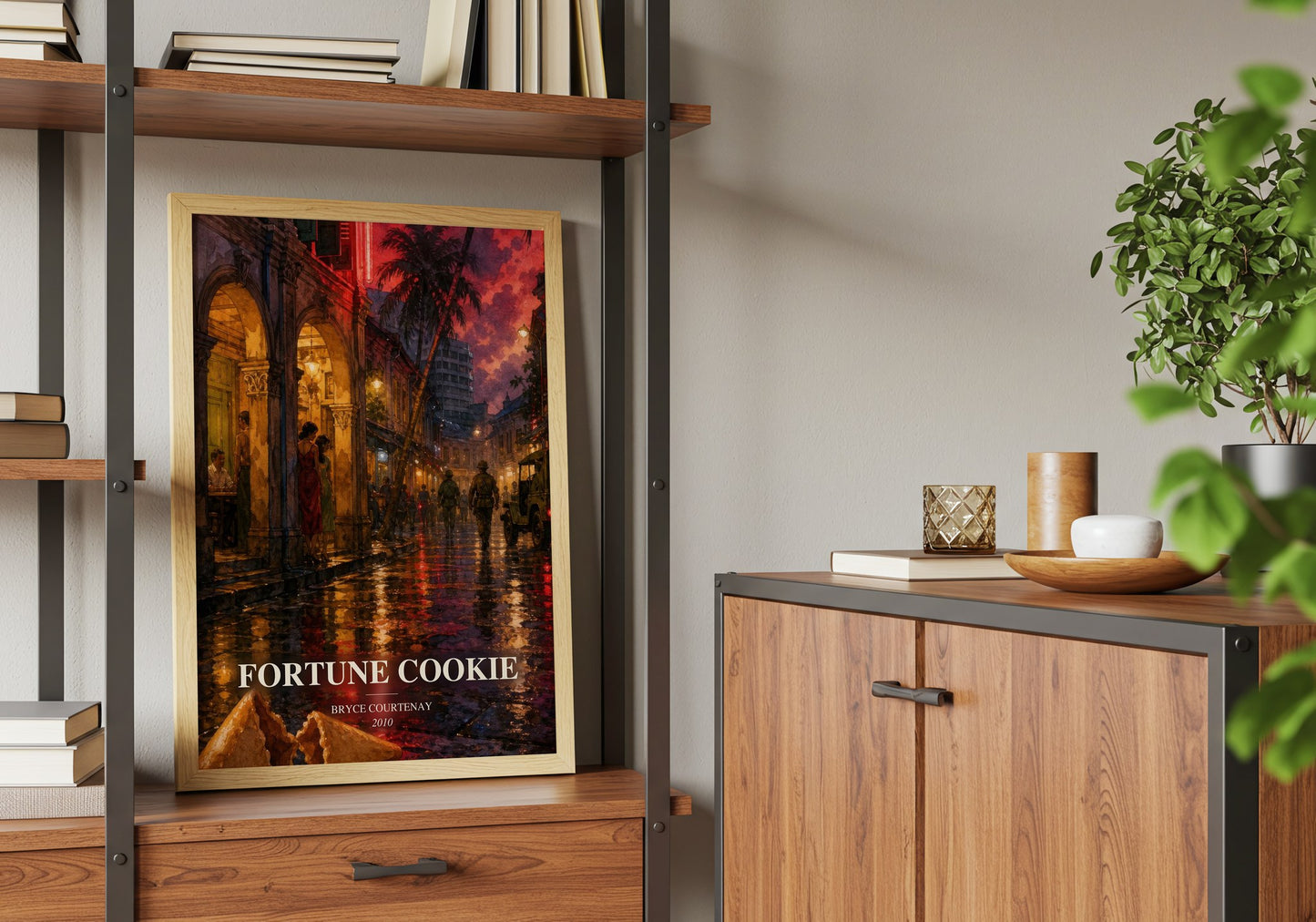 Fortune Cookie book watercolour illustration paper finish options – matte satin gloss