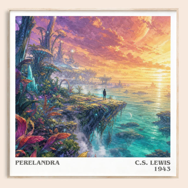 Perelandra Literary Art Print by C.S. Lewis