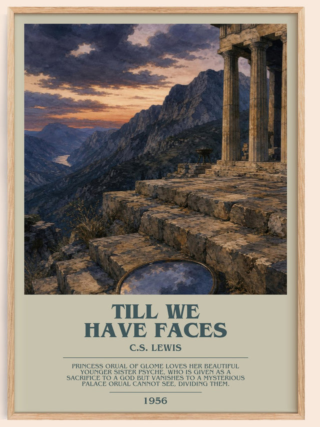 Till We Have Faces Bookish Wall Art by C.S. Lewis