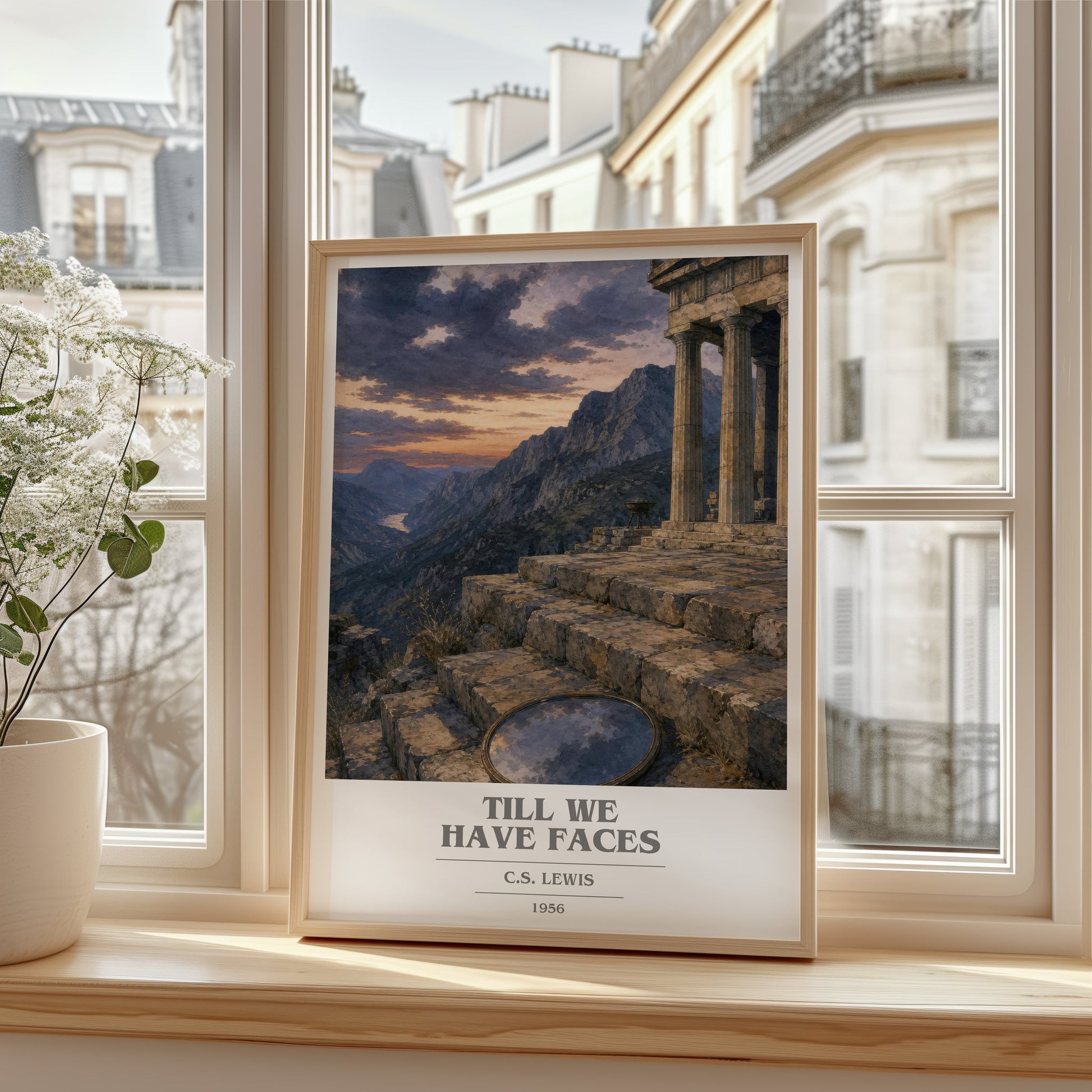Till We Have Faces book cover poster colour and style options – C.S. Lewis book art